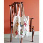 Swinging in Saris Tote Bag - Image 3