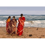 Three Women, a Puppy and a Crow