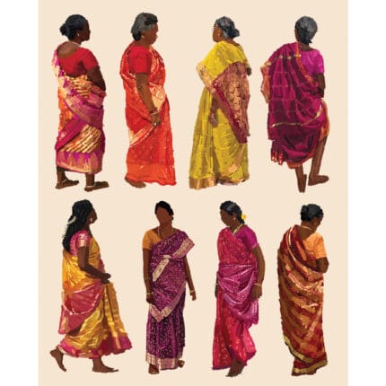 Saris Of The South (Pinks and Yellows)